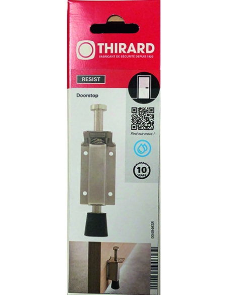 Vista aggiuntiva 1 di Fermaporta 140 mm in acciaio inox – THIRARD