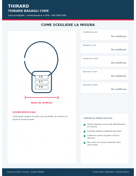 CAVO AVVOLGIBILE: guida alle misure – THIRARD