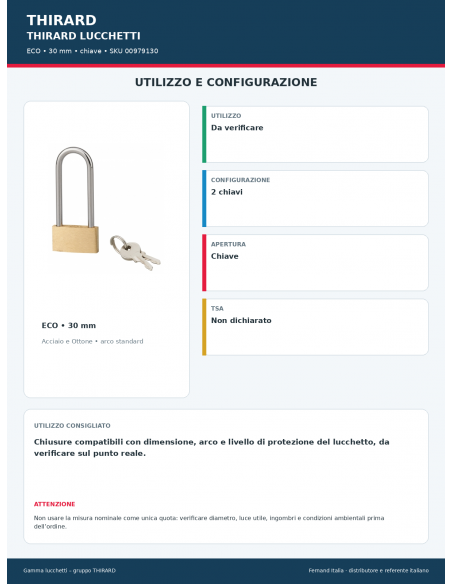 ECO: utilizzo e configurazione – THIRARD