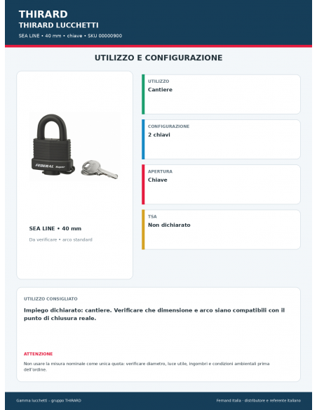 SEA LINE: utilizzo e configurazione – THIRARD