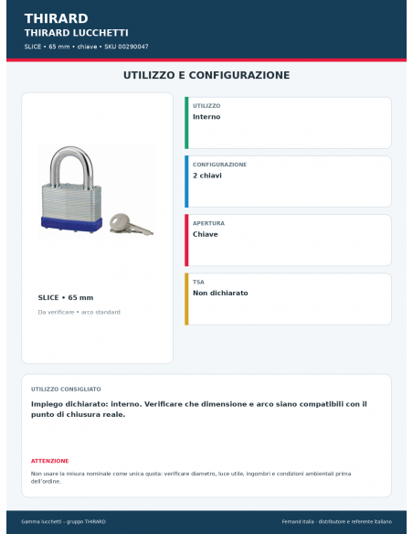 SLICE: utilizzo e configurazione – THIRARD