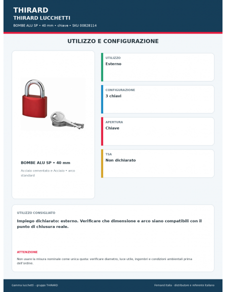BOMBE ALU SP: utilizzo e configurazione – THIRARD
