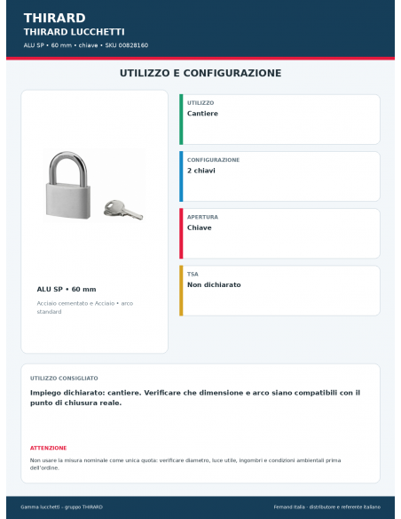ALU SP: utilizzo e configurazione – THIRARD